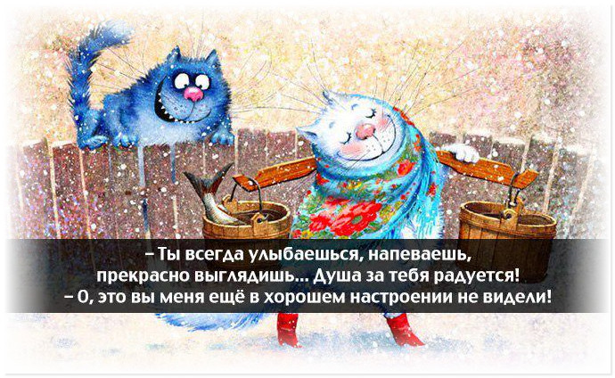 Это вы меня еще в хорошем настроении не видели